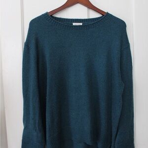 Ella Moss Deep Teal Crew Neck Sweater